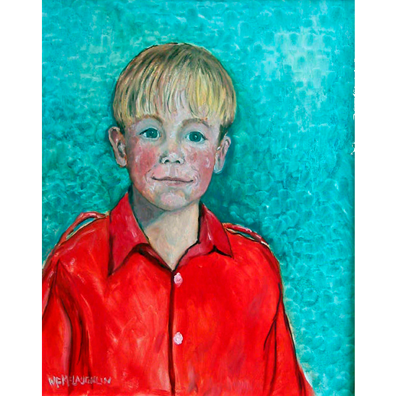 Boy in Red Shirt